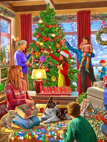 Produit Christmas Decorating Image