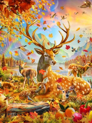 Produit Animals In the Fall Image