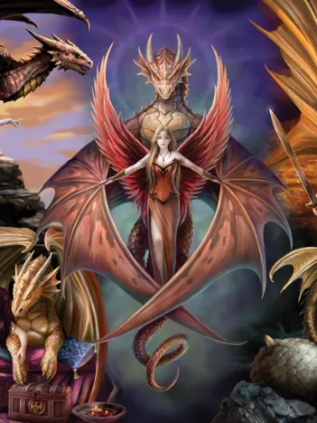 Produit Anne Stokes - Dragon Fellowship Image