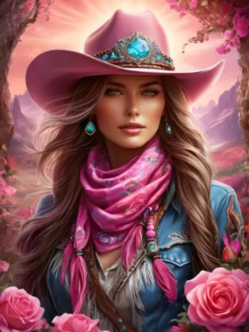 Produit Pink Cowgirl Image