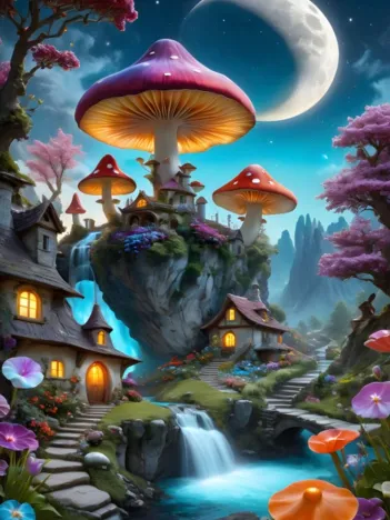 Produit Mushroom Town Image