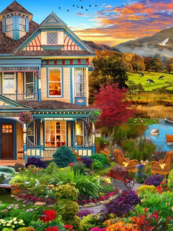 Produit Jardin de Maison de Campagne Image