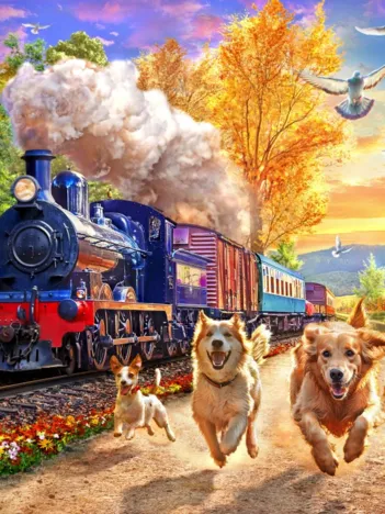 Produit A la Poursuite du Train Image