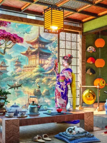 Produit Salon de Thé Japonais Image