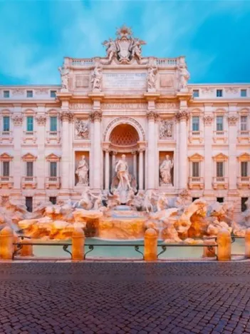 Produit La Fontaine de Trevi, Rome - Italie Image