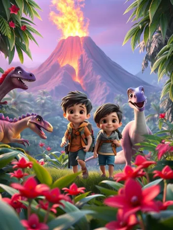 Produit Petits Explorateurs chez les Dinosaures Image