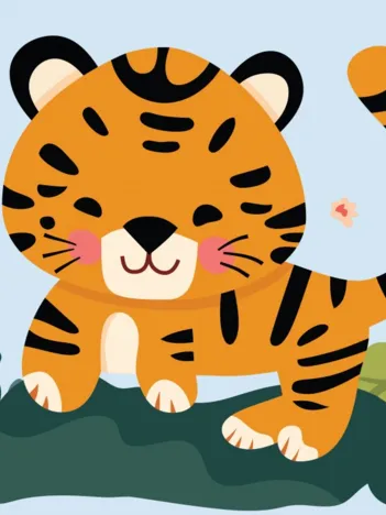 Produit Le Bébé Tigre Image