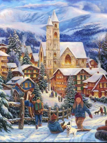 Produit Chuck Pinson - Sledding To Town Image