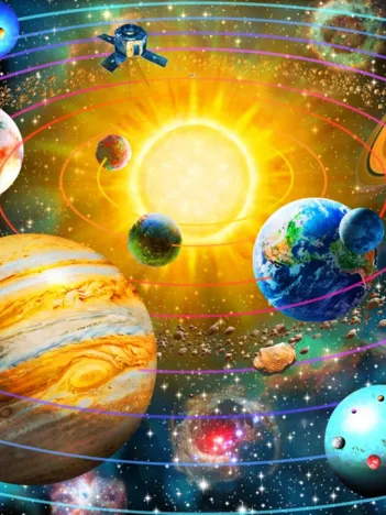 Produit Ringed Solar System Image