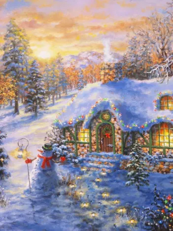 Produit Christmas Cottage Image