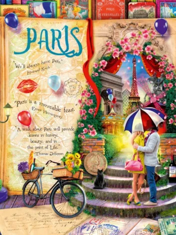 Produit Life is an Open Book Paris Image