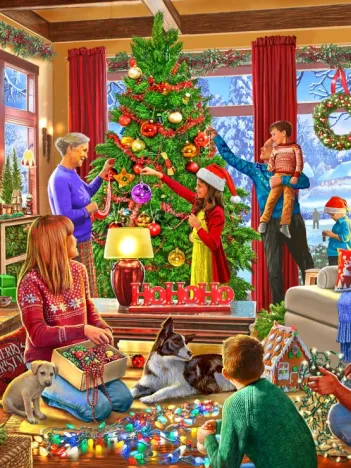 Produit Christmas Decorating Image