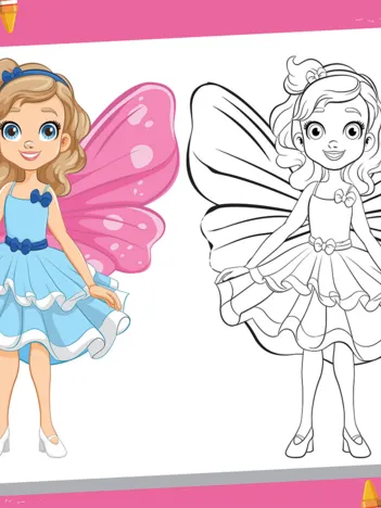 Produit Pièces XXL - Color Me - Fée Image