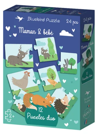 Produit Puzzles duo - Maman & bébé Image