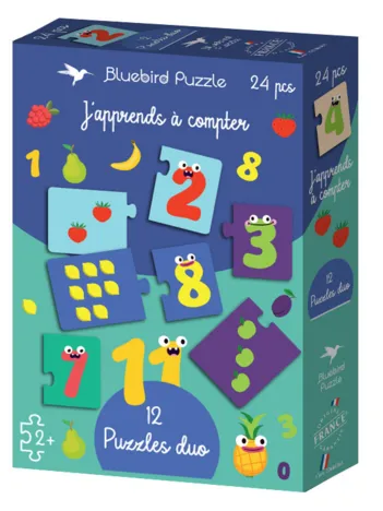 Produit Puzzles duo - J'apprends à Compter Image