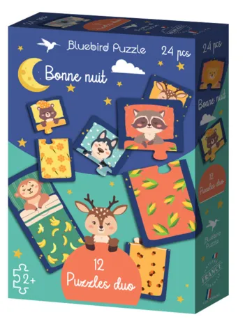 Produit Puzzles duo - Bonne nuit Image