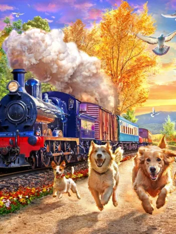 Produit A la Poursuite du Train Image