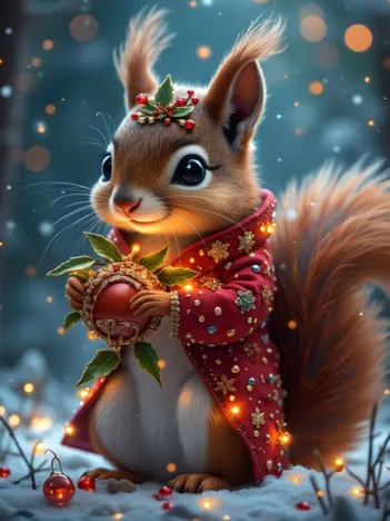 Produit L'Ecureuil de Noël Image