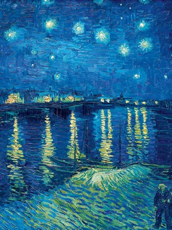 Produit Van Gogh Vincent - Starry Night over the Rhône, 1888 Image