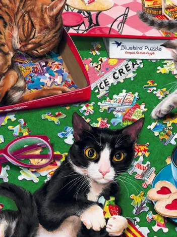 Produit Bluebird Puzzle Cats Image