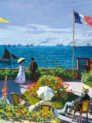 Produit Claude Monet - Garden at Sainte-Adresse, 1867 Image