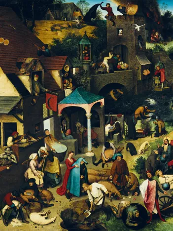 Produit Pieter Bruegel - Proverbes Flamands, 1559, 1559 Image