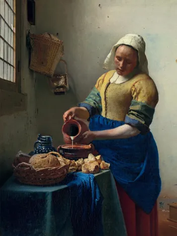 Produit Vermeer Johannes - La Laitière, 1658-1661 Image