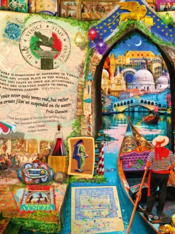 Produit Life is an Open Book Venice Image