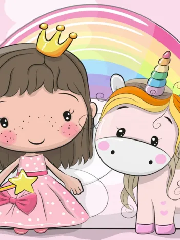 Produit The Unicorn and The Princess Image