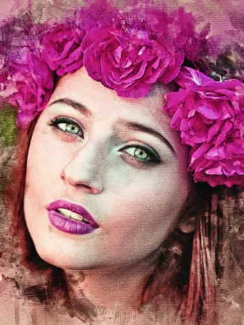 Produit The Rose Woman Image