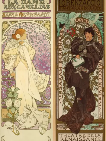 Produit Alfons Mucha - Collage Image