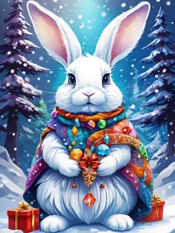 Produit Winter Bunny Image