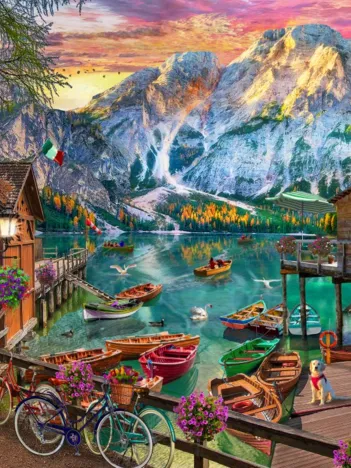 Produit Lago Di Braies, Italy Image