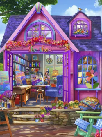 Produit She Shed Studio Image