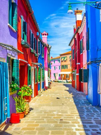 Produit Maisons Colorées - Burano Image