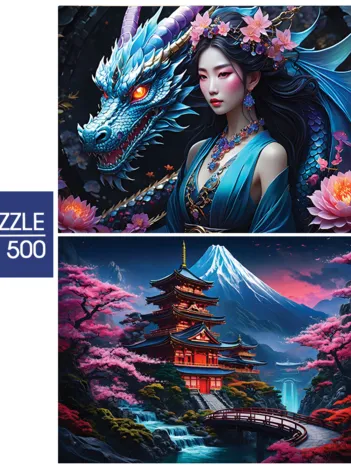 Produit 2 Puzzles - Japan Spirit - Asia Collection Image