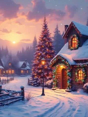 Produit Cottage à Noël Image