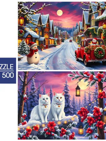 Produit 2 Puzzles - Ready for Christmas Image