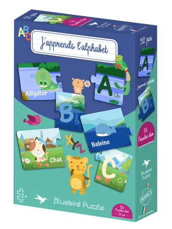 Produit Puzzles duo - J'apprends l'alphabet Image
