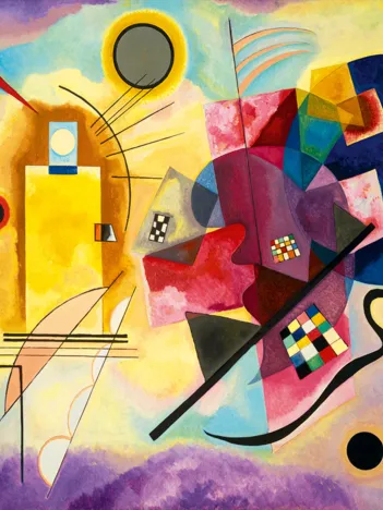 Produit Kandinsky - Jaune, Rouge, Bleu, 1925 Image