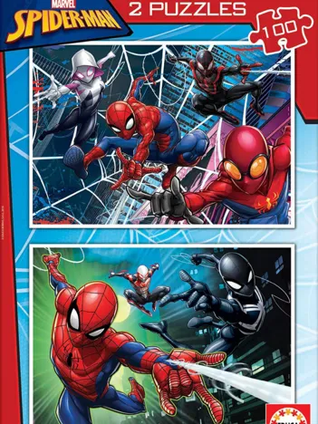 Produit 2 Puzzles - Spider-Man Image