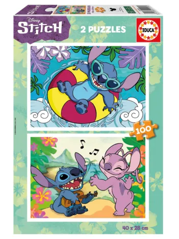 Produit 2 Puzzles - Stitch Image