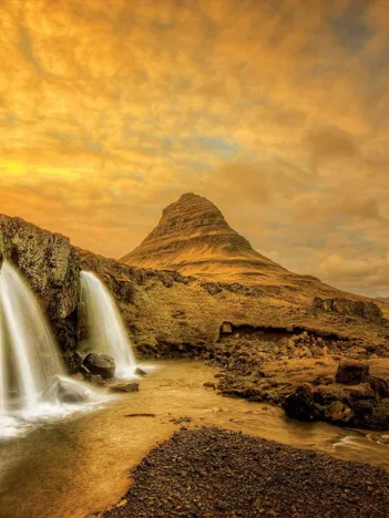 Produit Chute d'eau de Kirkjufellsfoss, Islande Image