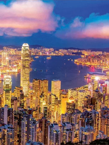 Produit Puzzle Phosphorescent - Hong Kong Image