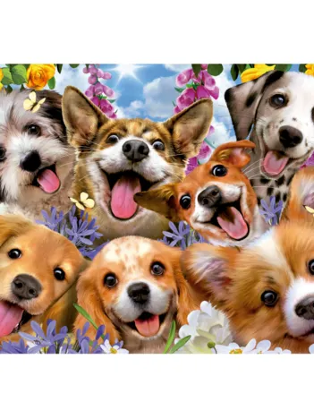 Produit Chiots Selfie. Howard Robinson Image