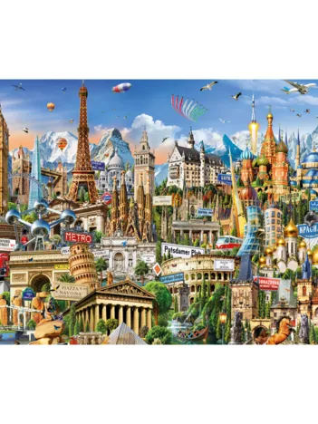 Produit Puzzle Miniature - Symboles de l'Europe Image