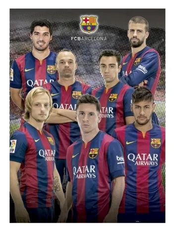 Produit Collage FC Barcelone 2014-2015 Image