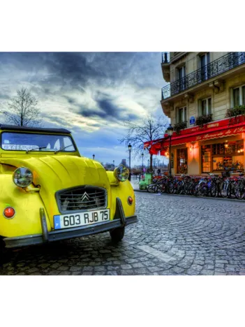Produit France, Paris : Crépuscule parisien Image