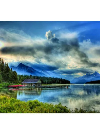 Produit Lac Maligne, Canada Image