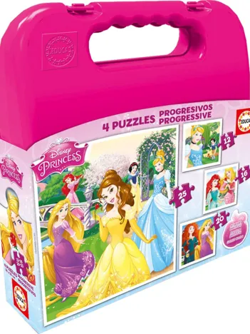 Produit 4 Puzzles - Disney Princesses Image